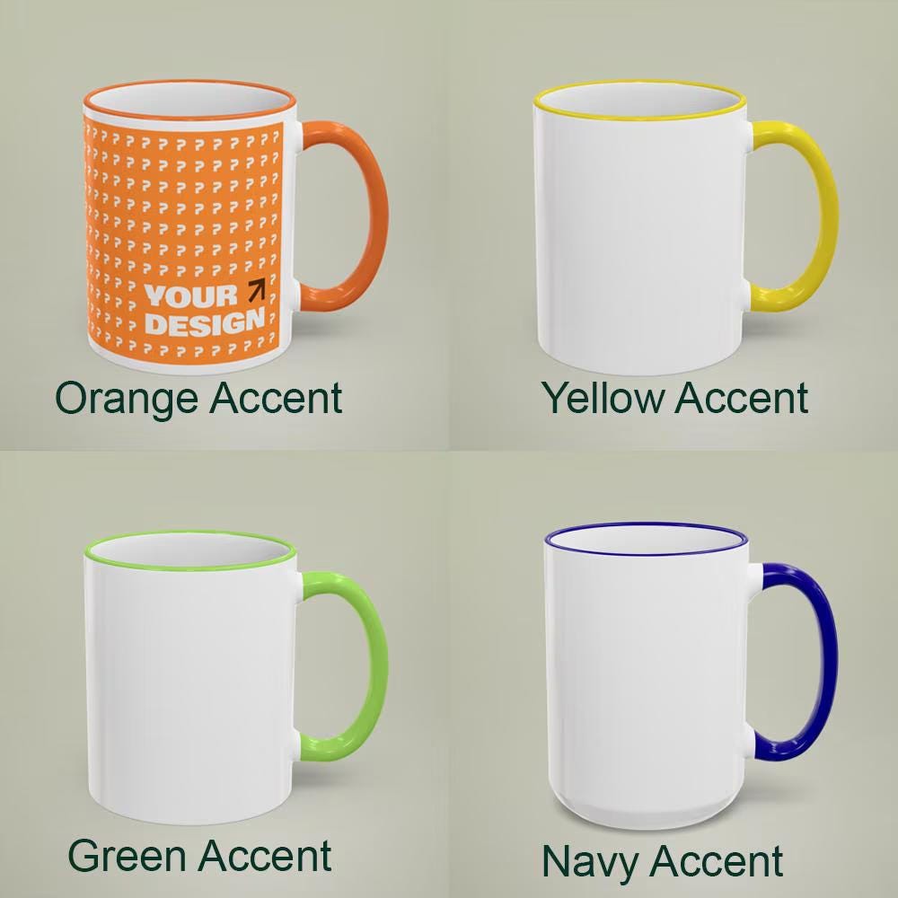 Personalized Patriotic Accent Mug, Custom Stars Strength and Liberty Cup, USA Dad Gift