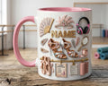 Dance Classes Mug 3D, Dance Teacher Gift, Faux 3D Mug, Dancer Mug, Studio Life Coffee Cup, Cute Gift