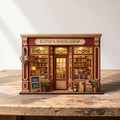 Personalized Bookshop Wooden Block Set, Custom Bookstore Storefront Shelf Sitter, Reading Nook Bookshelf Decor, Book Lover Gift