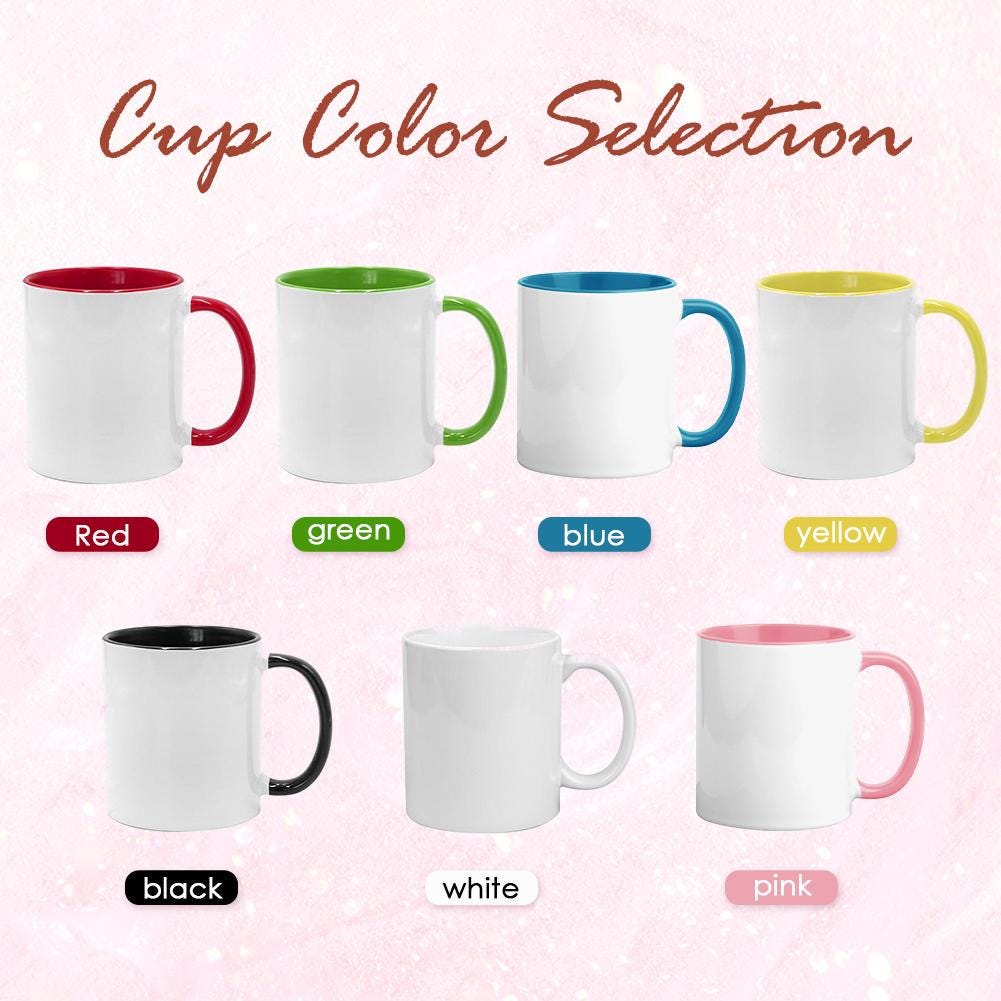Personalized Hairstylist Mug, Custom Name Hairstylist Accent Mug, Custom Name Salon Coffee Cup, 2D Flat