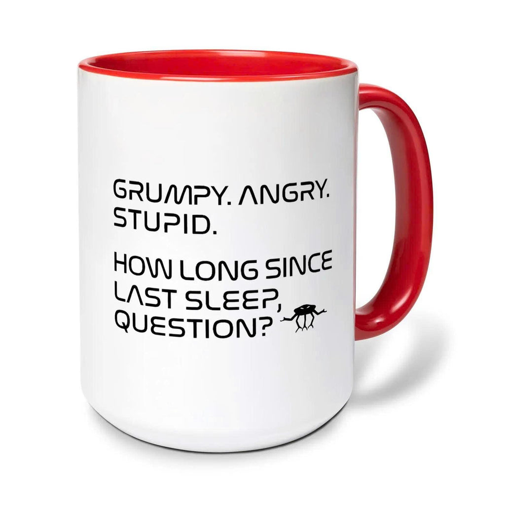 Project Hail Mary Rocky Mug, Grumpy Angry Stupid Sci-Fi Book Lover Gift