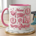 Personalized Graduation Mug, Class Of 2026, Faux 3D Effect, College Grad Gift