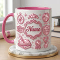 Personalized Graduation Mug Class Of 2026 Keepsake, Faux 3D Effect Mug Senior Memory
