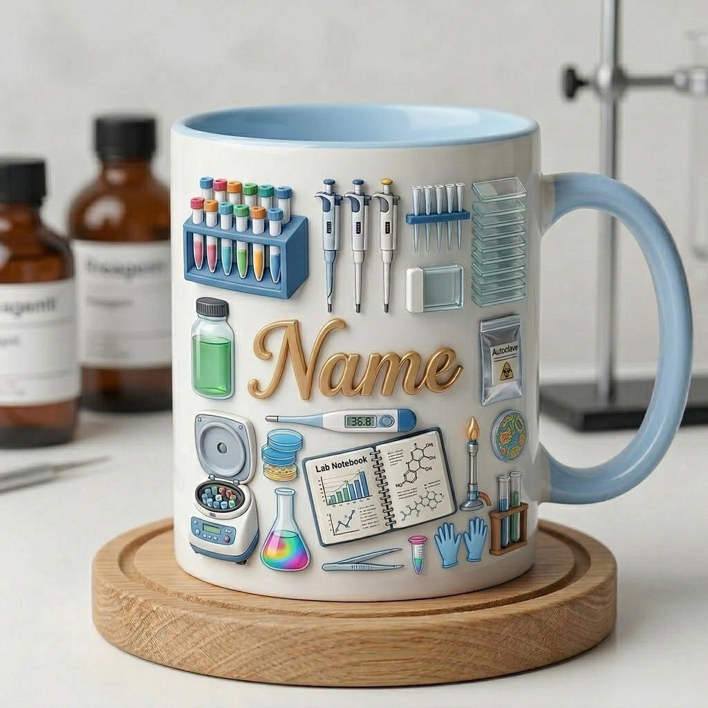 Personalized Lab Week 2026 Mug, Science Gift, Research Team Appreciation, Lab Tech Coffee Cup