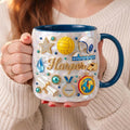 Personalized Water Polo Player Mug, Custom Name Sports Cup, Water Polo Lover Gift, Athlete Gift, Game Day Coffee Mug