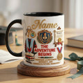 Personalized Graduation 2026 Mug 3D, Custom Name Diploma Design, Faux 3D Effect